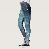 Leggings voor Sterrennacht met melkwegstelsel (Links)