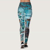 Leggings voor straatkunst Graffiti (Achterkant)