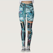 Leggings voor straatkunst Graffiti (Voorkant)