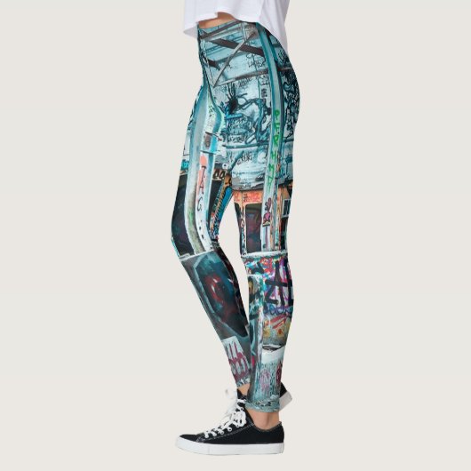 Leggings voor straatkunst Graffiti (Links)