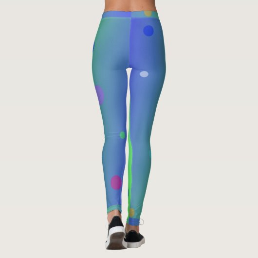 Leggings voor tweetonige vrouwen (Achterkant)