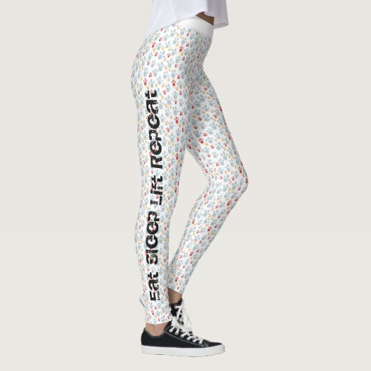 Leggings voor uitwerkingspauw afdrukken (Rechts)