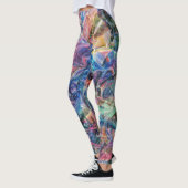 Leggings voor veelkleurige afdrukken (Links)
