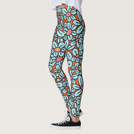 Leggings voor ventilatorPop (Oranje) (Links)