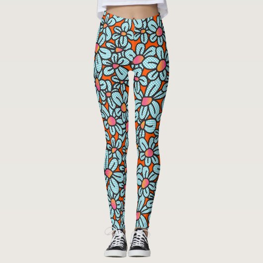 Leggings voor ventilatorPop (Oranje) (Voorkant)