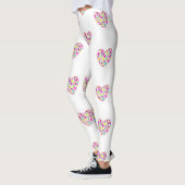 Leggings voor ventilatorroze energie (Links)