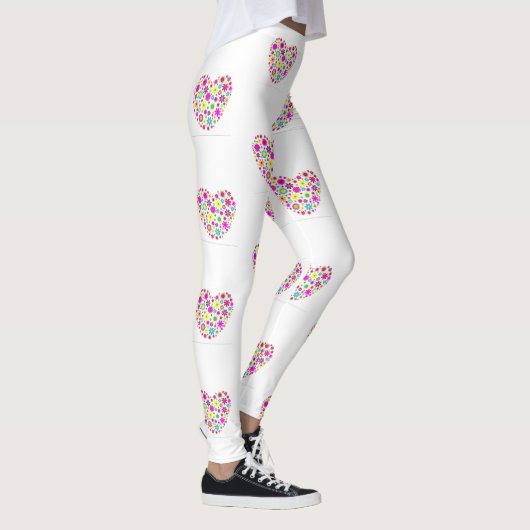 Leggings voor ventilatorroze energie (Rechts)