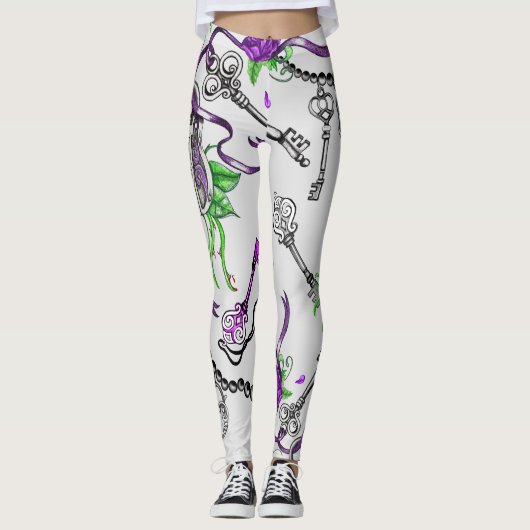 Leggings voor  vergrendeling en sleutels (Voorkant)
