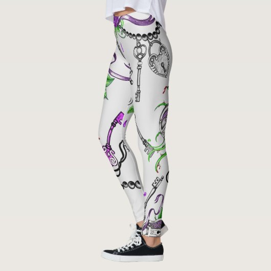 Leggings voor  vergrendeling en sleutels (Links)