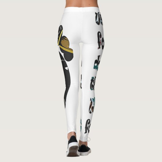 leggings voor voetafdruk (Achterkant)