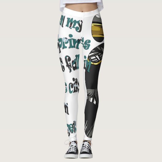 leggings voor voetafdruk (Voorkant)