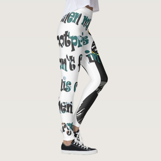 leggings voor voetafdruk (Rechts)