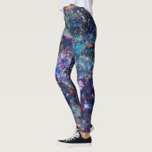 Leggings voor volledige galaxy glitter (Links)