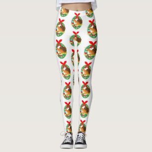 leggings voor vrolijke kerstfeestdagen