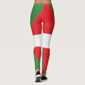 Leggings voor vrouwen - Baskische vlag (Achterkant)