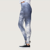Leggings voor vrouwen | Eco Fitness Clouds & Sky (Links)