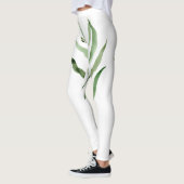 Leggings voor vrouwen met een eucalyptus (Links)