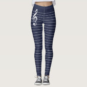 Leggings voor vrouwen SCORE Blanco pagina Leggings (Voorkant)