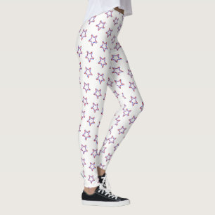 Leggings voor vrouwen - vierde patriottiestar juli