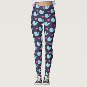 Leggings voor walvissen en harten