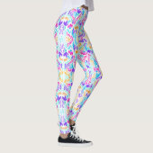 Leggings voor waterverven met een kleurrijke kleur (Rechts)