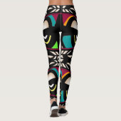 LEGGINGS voor WILD-Mode - Vrouwen met meerdere kle (Achterkant)