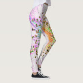 Leggings voor Wild Roos Design in Pastels (Rechts)