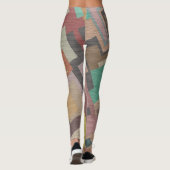 Leggings voor woestijnkleuren Camouflage (Achterkant)