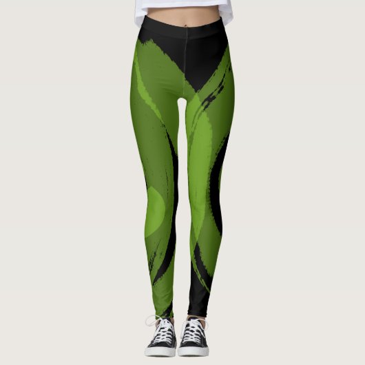 Leggings voor workout die zijn ontworpen door Insp (Voorkant)