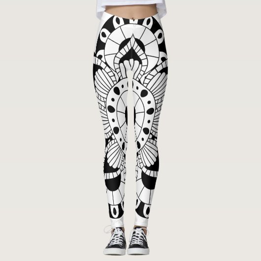 Leggings voor Yoga-werkout (Voorkant)