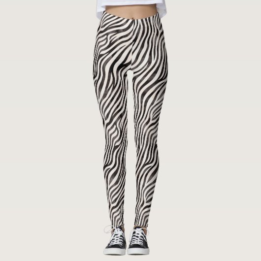 Leggings voor Zebra-afdrukken (Voorkant)