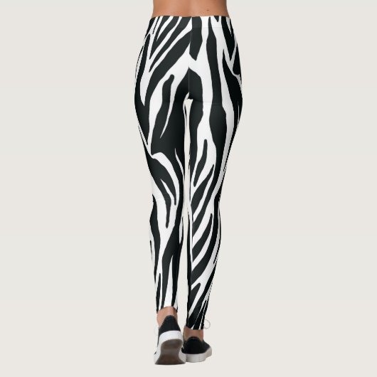 Leggings voor Zebra-afdrukken (Achterkant)
