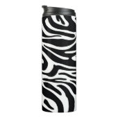 Leggings voor zebraafdruk thermosbeker (Geroteerd rechts)