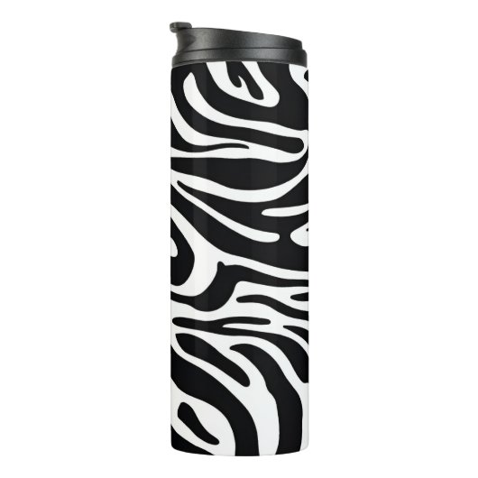 Leggings voor zebraafdruk thermosbeker (Geroteerd rechts)