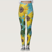Leggings voor zonnebloemen (Voorkant)