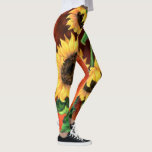 Leggings voor zonnebloemen<br><div class="desc">Mooie drie zonnebloemen</div>