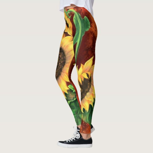 Leggings voor zonnebloemen (Links)