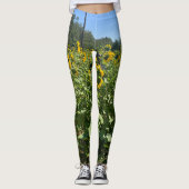 Leggings voor zonnebloemen (Voorkant)