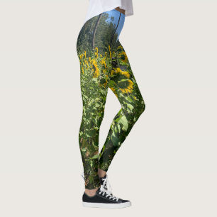 Leggings voor zonnebloemen