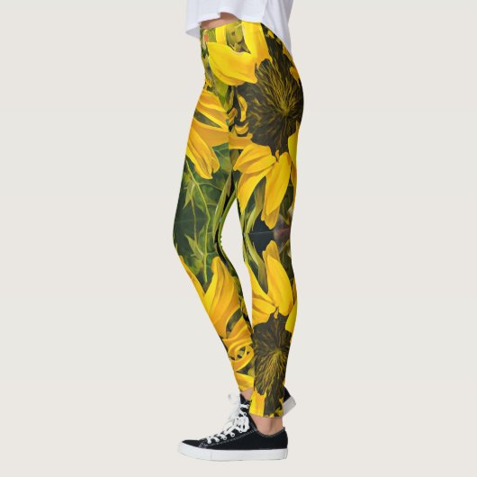 Leggings voor zonnebloemen (Links)