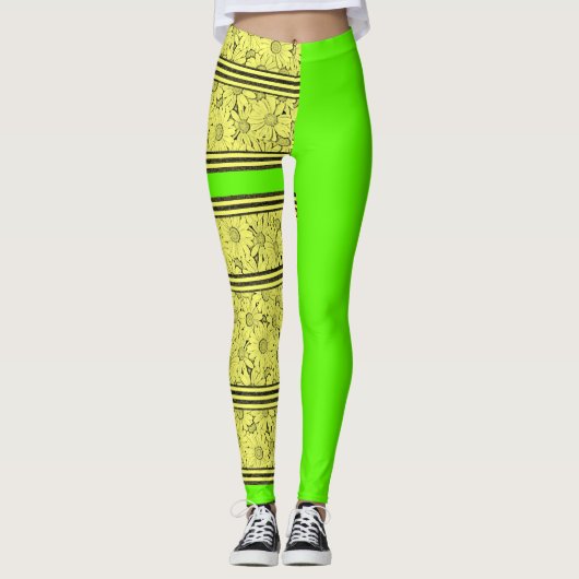 Leggings voor zonnebloemen (Voorkant)