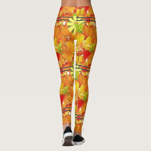 Leggings voor zonnebloemen (Achterkant)