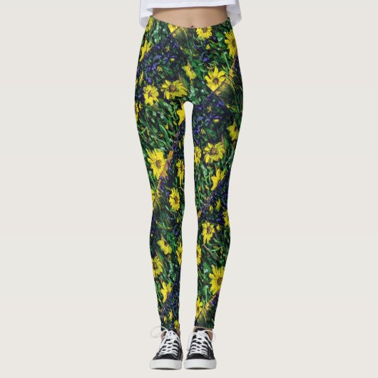 Leggings voor zonnebloemen (Voorkant)