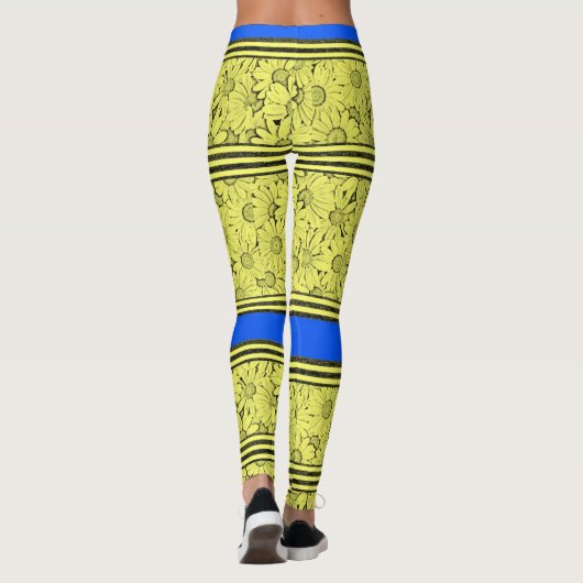 Leggings voor zonnebloemen (Achterkant)