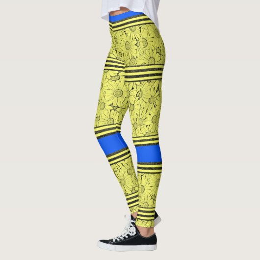 Leggings voor zonnebloemen (Links)