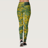 leggings voor zonnebloemen (Achterkant)