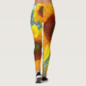 Leggings voor zonnebloemen (Achterkant)