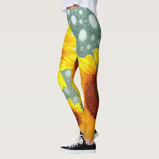 Leggings voor zonnebloemen (Links)