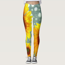 Leggings voor zonnebloemen