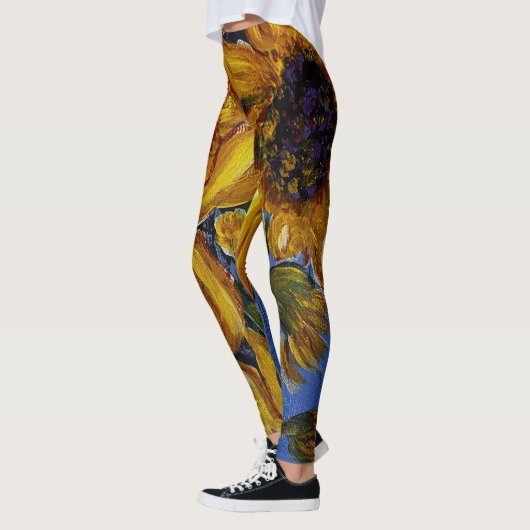 Leggings voor zonnebloemen (Links)